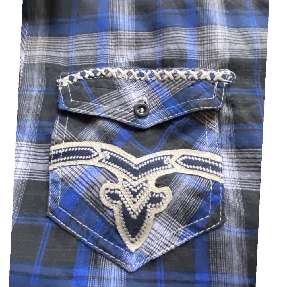 - - Km (King Maker) Super Cool Button Down. - image 8